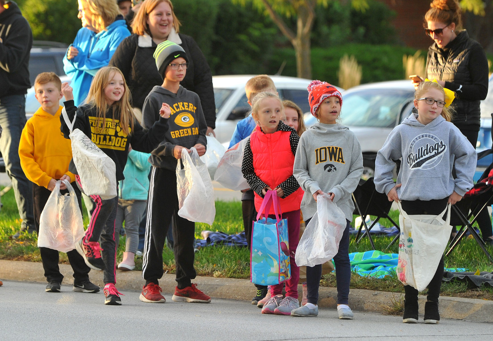 Bettendorf High School homecoming parade.